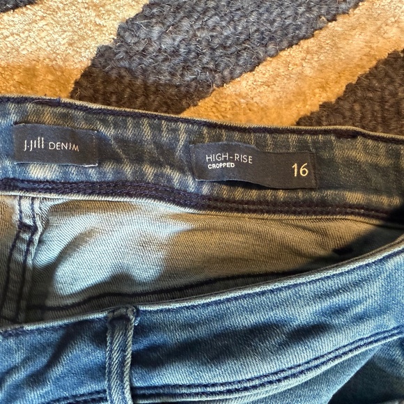 J.Jill Denim, High Rise. Size 16 - Picture 6 of 6